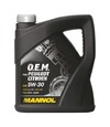Mannol O.E.M. for Peugeot Citroen 5W-30 синтетическое моторное масло 4 л