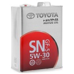   Toyota Motor Oil 08880-10705 SN/CF 5W30 4  ()