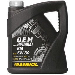Mannol O.E.M. for Hyundai Kia 5W-30    4 