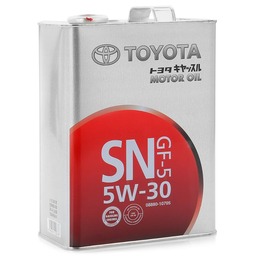   Toyota Motor Oil 08880-10705 SN/CF 5W30 4  ()
